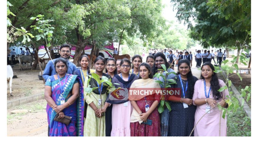 கார்த்திகேயா பாலிடெக்னிக் - V Dart நிறுவனம் இணைந்து மரக்கன்று நடும் விழா