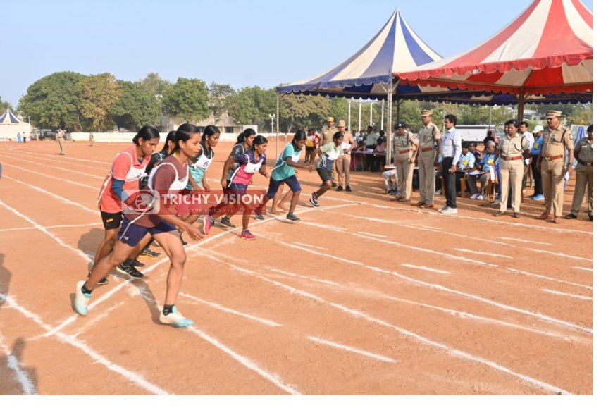 2ம் நிலைக்காவலர், சிறைக்காவலர் மற்றும் தீயணைப்புதுறை காவலர்களுக்கான உடற்தகுதி தேர்வு.