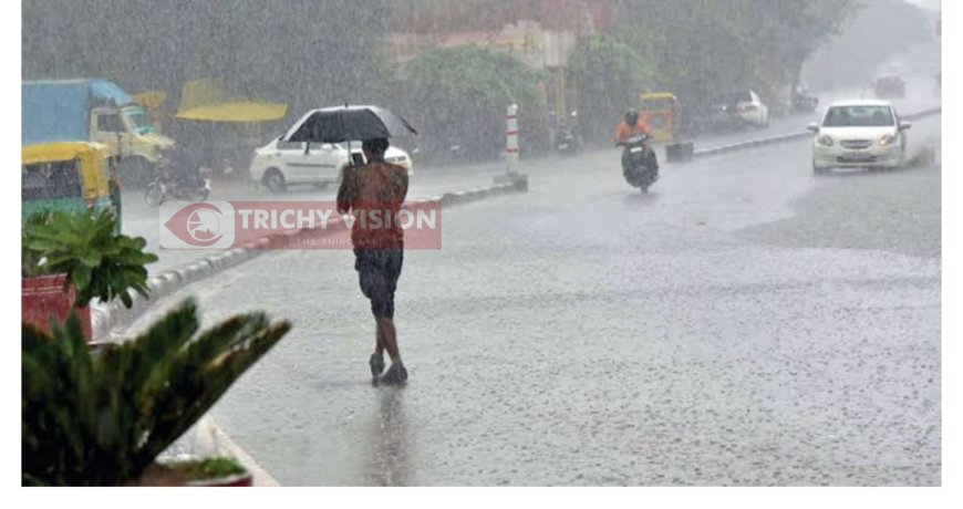 திருச்சி மாவட்டத்தில் நேற்று (01.06.2024) பெய்த மழை அளவு விவரம்