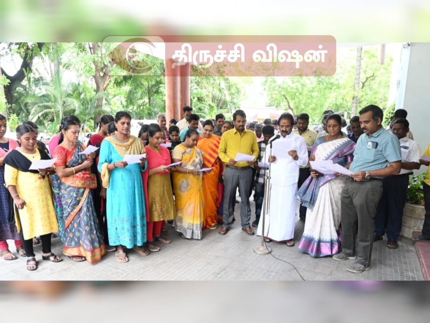 மேயர் தலைமையில் குழந்தை தொழிலாளர் முறை எதிர்ப்பு தின உறுதிமொழி ஏற்பு