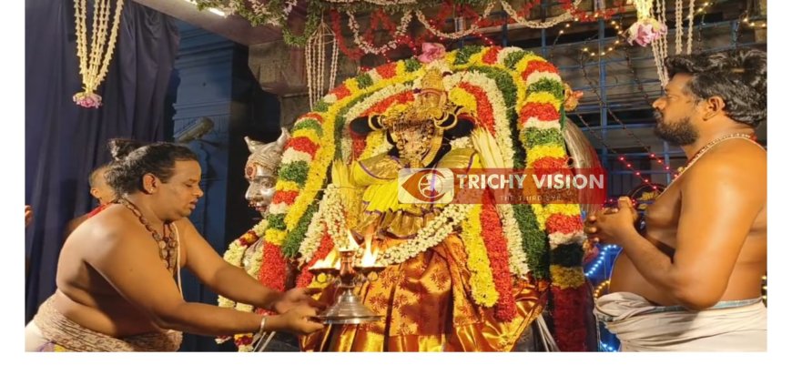 சமயபுரம் மாரியம்மன்  திருக்கோயிலில் வருடாபிஷேக விழா