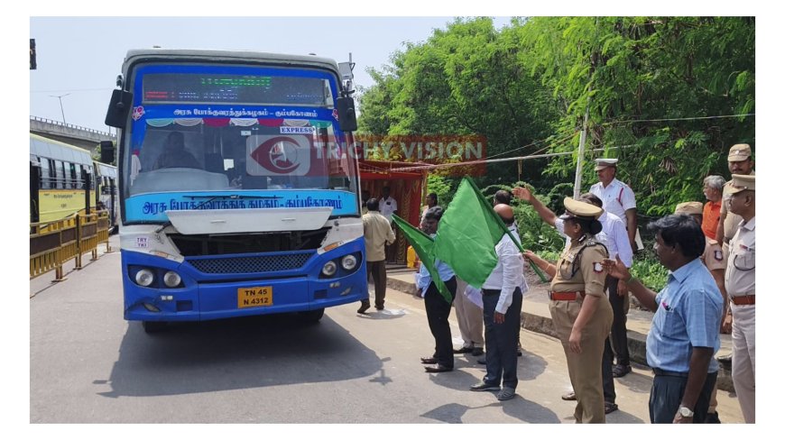 திருச்சி மாநகரில் இரண்டு தற்காலிக பேருந்து நிலையங்கள் இன்று முதல் செயல்படும்