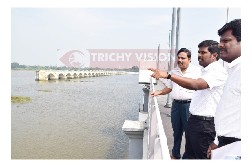 முக்கொம்பு மேலணையிலிருந்து  தண்ணீர் திறப்பு - மாவட்ட ஆட்சியர் எச்சரிக்கை