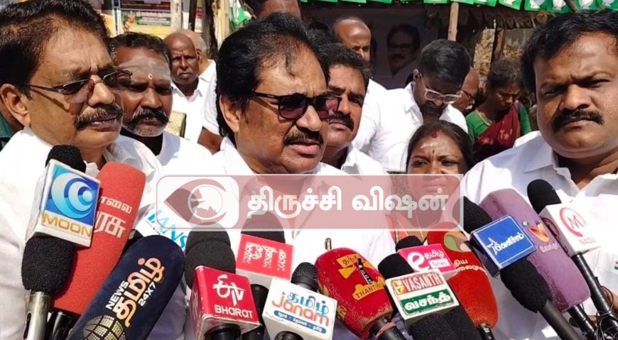 திமுக ஆட்சியை மாற்ற வேண்டும் என்பதே விஜயின் லட்சியம்-காங்கிரஸ் கட்சி மூத்ததலைவர் திருநாவுக்கரசு பேட்டி