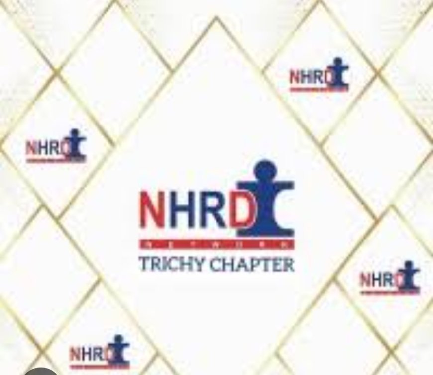 திருச்சி NHRD சார்பில் செஸ் விளையாட்டு போட்டி