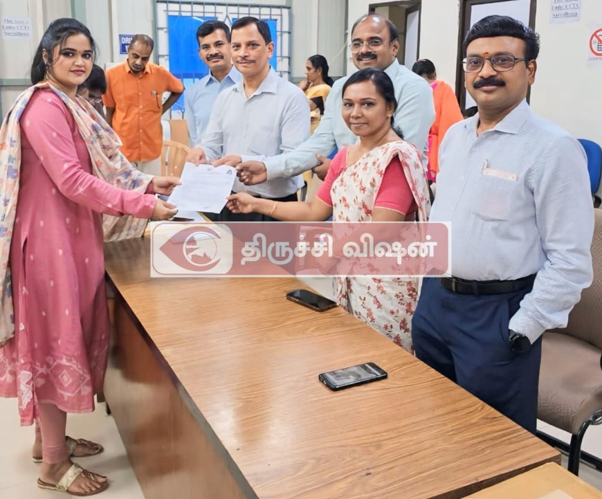 திருவெறும்பூரைச் சேர்ந்த இளம் பெண் டிஎஸ்பியாக தேர்வு