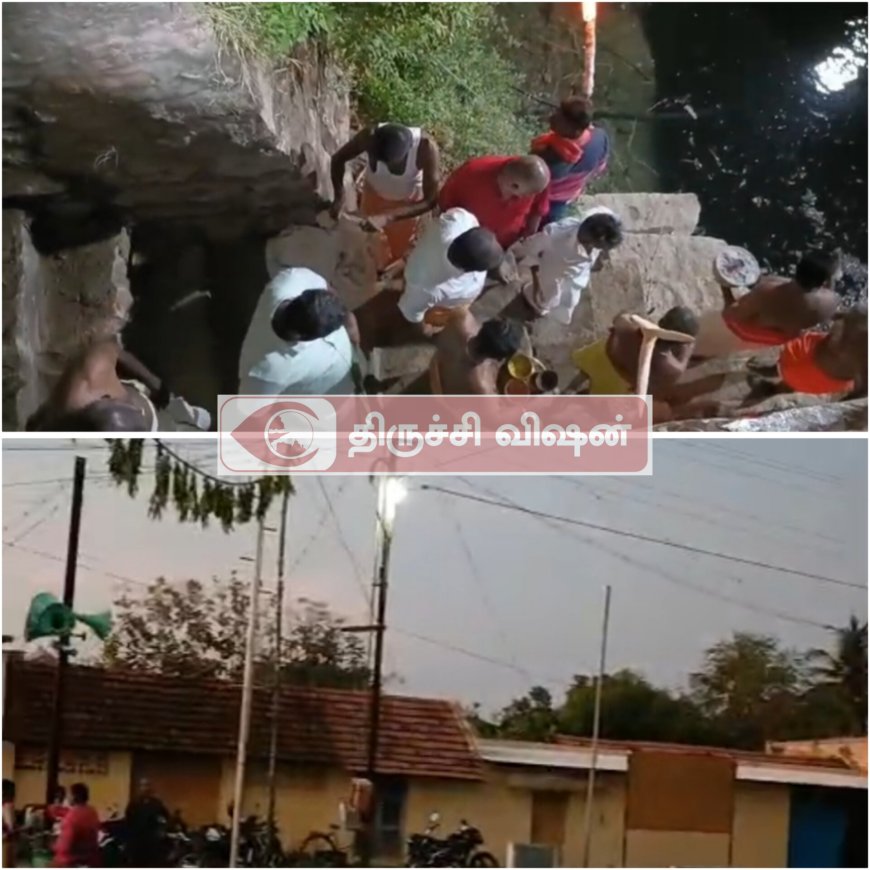 கோயில் காப்பு கட்டும் நிகழ்ச்சி-மின்சாரம் தாக்கி ஒருவர் பலி- 7 பேர் காயம்