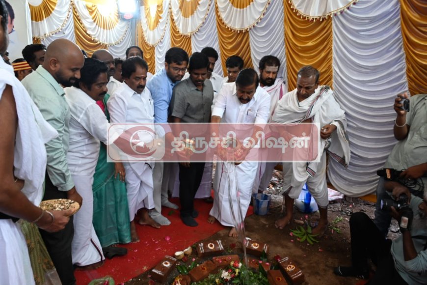 திருச்சி பஞ்சப்பூரில் ஆறு வழிச்சாலை,வண்ணத்துப்பூச்சி வடிவ மேம்பாலம்-அமைச்சர் நேரு பேட்டி