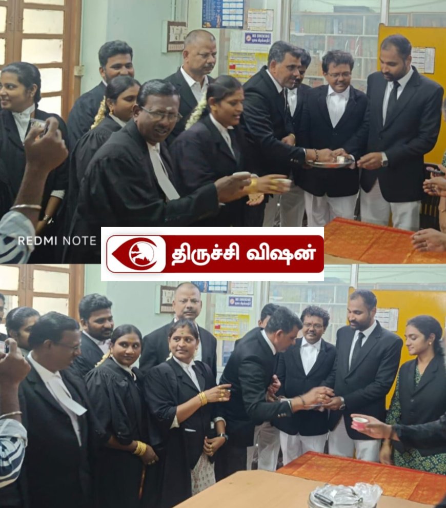 குற்றவியல் வழக்கறிஞர் சங்கத்தின் சார்பாக கபசுர குடிநீர் வழங்கும் நிகழ்ச்சி