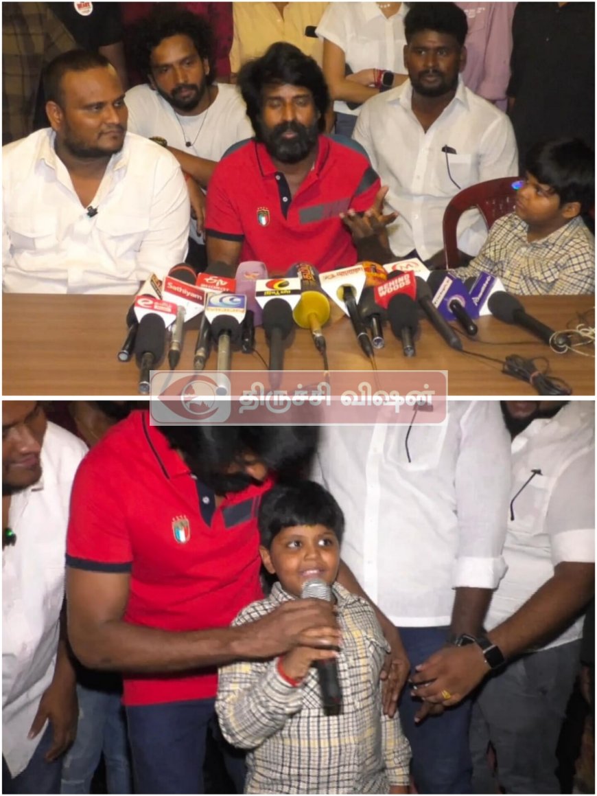 குடும்பத்தின் சம்பவத்தோடு ஒப்பிட்டு பேசுவது மாமன் படத்தின் வெற்றி- நடிகர் சூரி