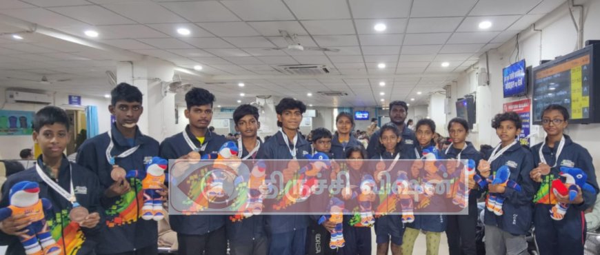 மல்லர் கம்ப போட்டியில் தமிழக அணி-மூன்றாம் இடம்