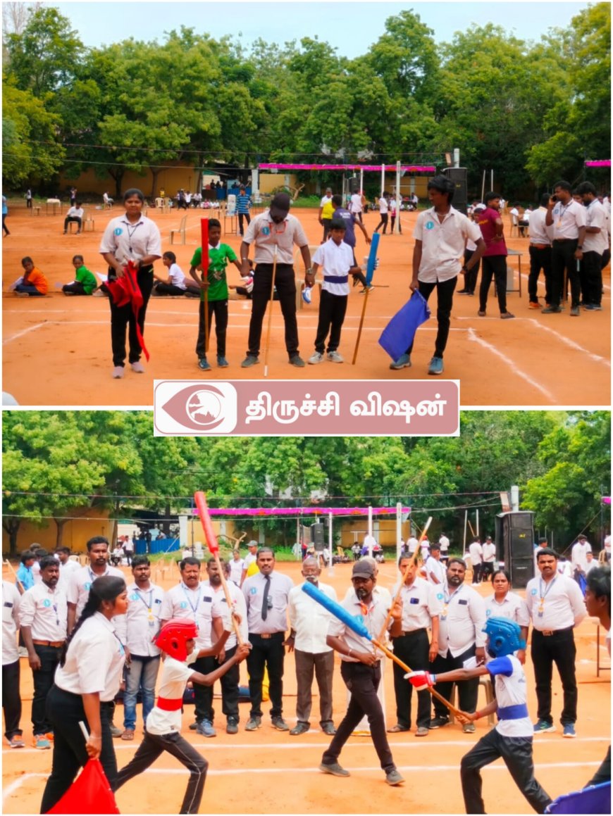 மாவட்ட அளவில் நடைபெறும் சிலம்ப சேம்பியன்ஷிப் போட்டி- 700க்கும் மேற்பட்ட வீரர்கள் பங்கேற்பு