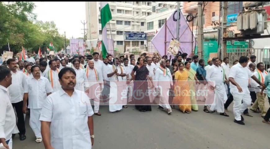 தேசம் காக்கும் ராணுவத்தினருக்கு சல்யூட்- காங்கிரஸ் கமிட்டியின் சார்பில் பேரணி மற்றும் பொதுக்கூட்டம்