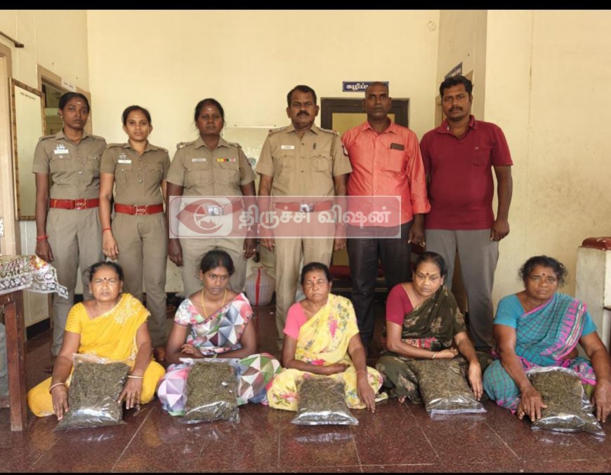 ராம்ஜிநகர் பகுதியில் கஞ்சா விற்ற 5 பெண்கள் கைது