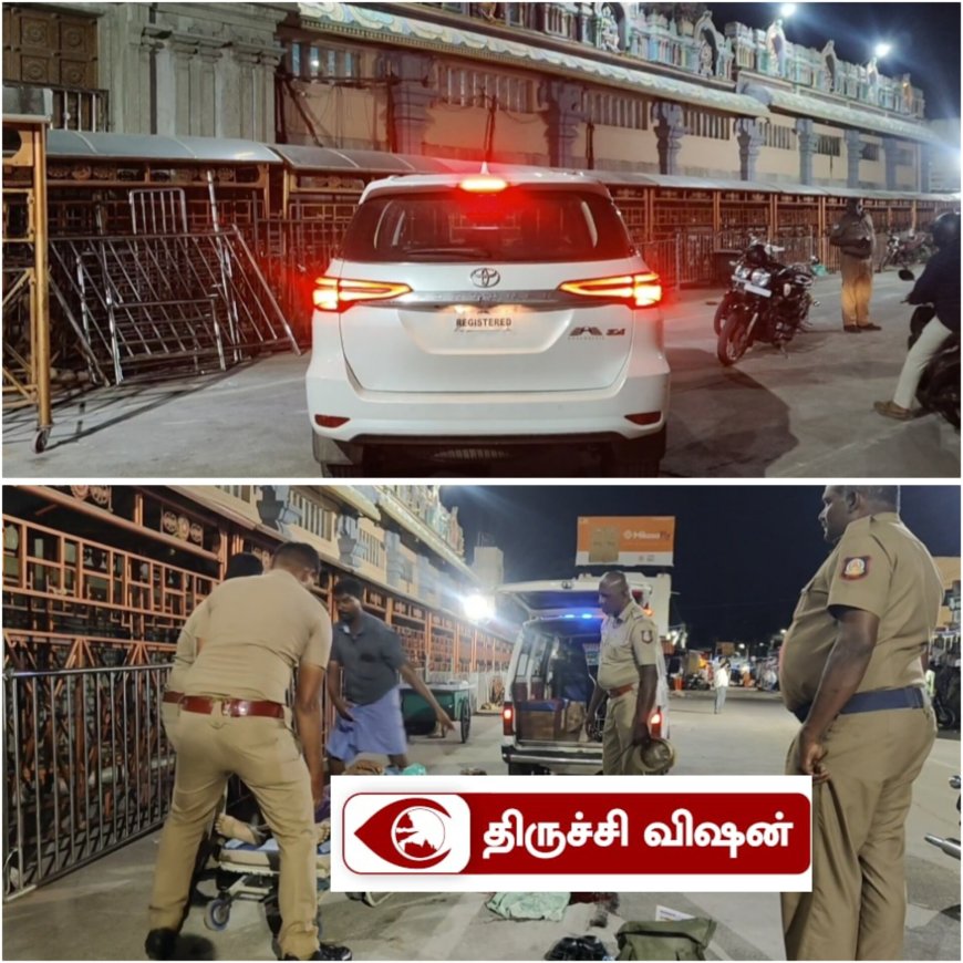 பூஜை போட்டு காரை அஜாக்கிரதையாக ரிவர்ஸ் எடுத்த உரிமையாளர்- பரிதாபமாக உயிரிழந்த பக்தர்