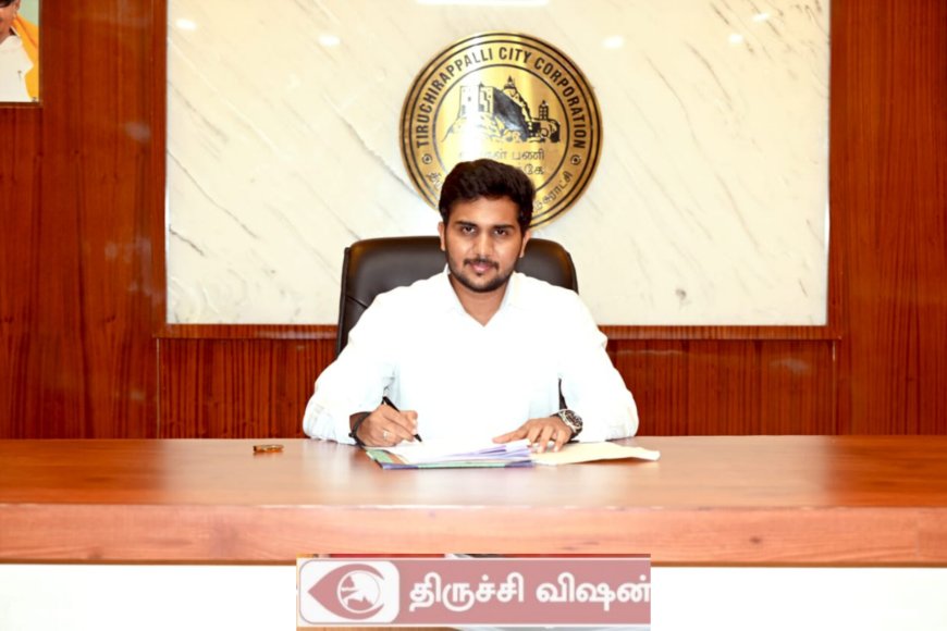 திருச்சிராப்பள்ளி மாநகராட்சி ஆணையராக லி.மதுபாலன் பொறுப்பு ஏற்பு