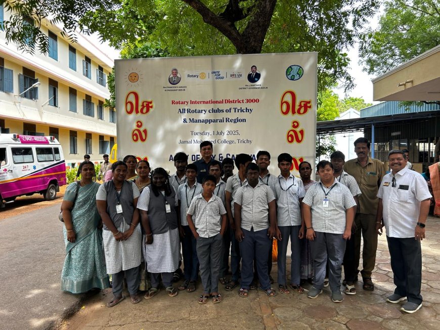 திருச்சி மற்றும் மணப்பாறை ரோட்டரி கிளப் நடத்திய செல்லமே செல்லம் நிகழ்ச்சி