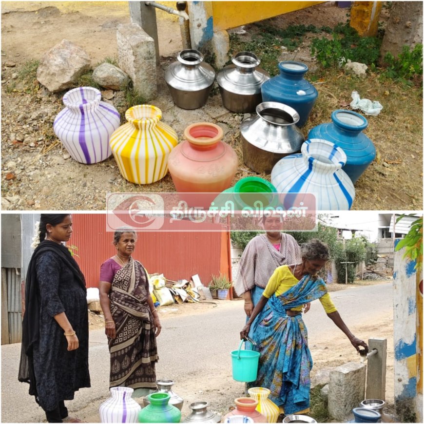 தாளக்குடி ஊராட்சியில் குடிநீர் தட்டுப்பாட்டால் பொதுமக்கள் அவதி