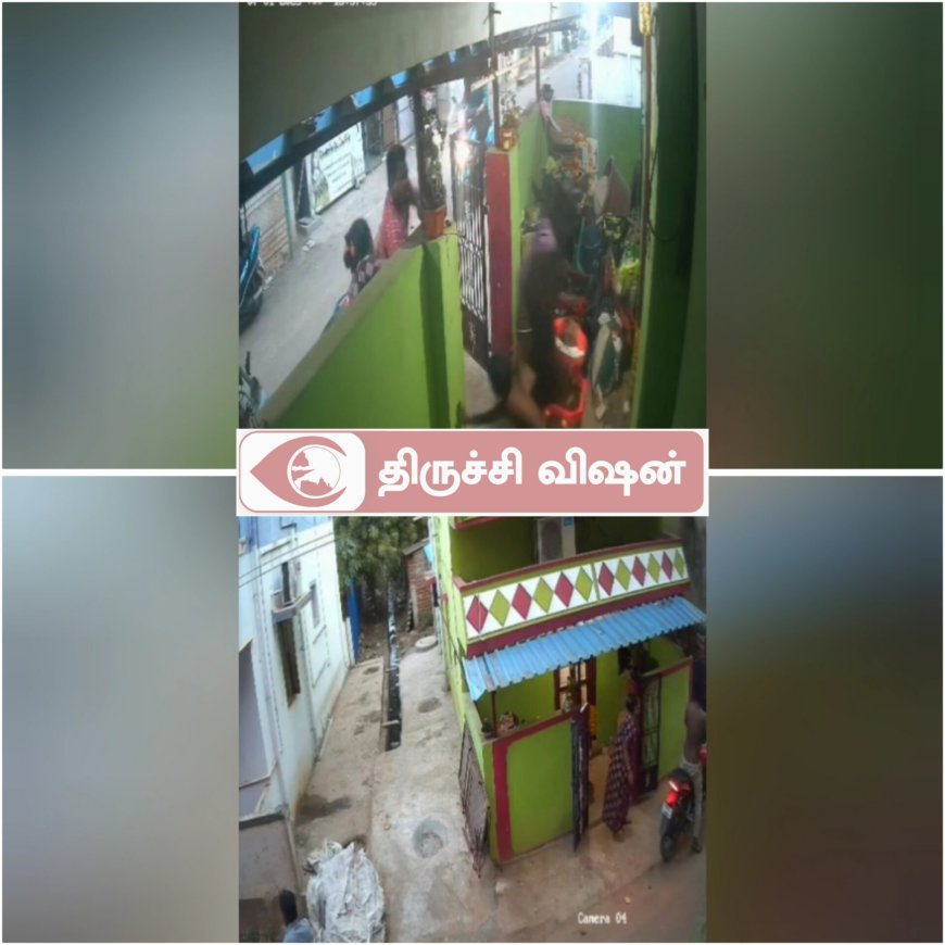 அரிவாளுடன் துரத்திச் மனைவியை கொலை வெறியுடன் தாக்கும் கணவன்- சிசிடிவி காட்சிகளால் பரபரப்பு