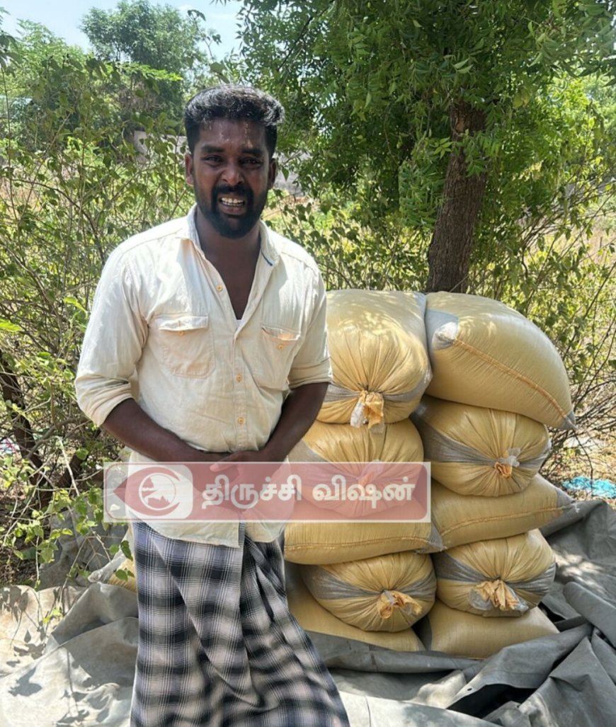ரேஷன் அரிசியை கள்ள சந்தையில் வாங்கி சட்ட விரோதமாக விற்று வந்த நபர் கைது