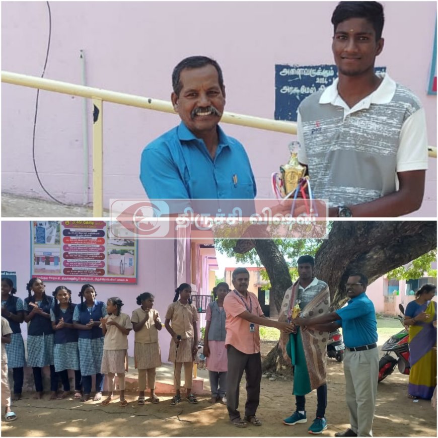 அரசு பள்ளி மாணவன் இந்திய அளவிலான கபடி அணியில் தேர்வு