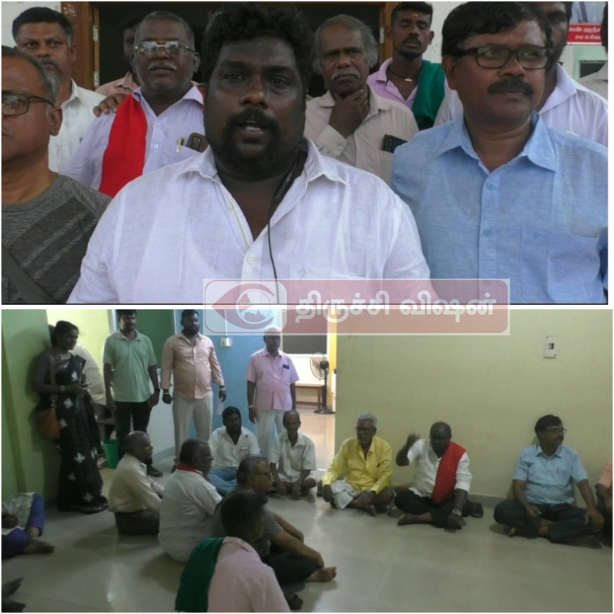 ஜல்லி கொட்டப்பட்டு இரண்டு மாதங்கள் ஆகியும் போடப்படாத சாலை-வட்டார வளர்ச்சி அலுவலகத்தை முற்றுகையிட்டு போராட்டத்தால் பரபரப்பு
