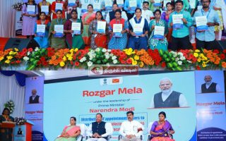 நாடு முழுவதும் 51,000 பேருக்கு வேலைவாய்ப்பு: திருச்சியில் ரோஜ்கார் மேளாவை தொடங்கி வைத்த பிரதமர் மோடி.