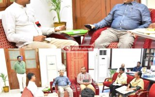 திருச்சி கோட்ட ரயில்வே அதிகாரி அலுவலகத்தில் கூட்டுக் குழு கூட்டம்