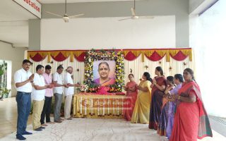 இந்திரா கணேசன் குழும நிறுவனர் நினைவு நாள்: கணேசன் ஐயா மலரஞ்சலி