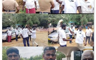 திருச்சி மாவட்ட ஆட்சியர் அலுவலகத்தில் கார் டிரைவர் தீக்குளிக்க முயற்சித்ததால் பரபரப்பு – காவல்துறையினர் விசாரணை