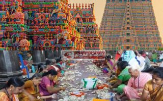 ஸ்ரீரங்கம் அரங்கநாதசுவாமி திருக்கோயில்: உண்டியல்  காணிக்கைகள் எண்ணப்பட்டன!