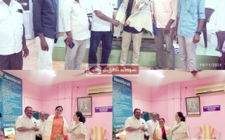 திருச்சி: 100% வாக்காளர் திருத்தப் பணி! 7 அலுவலர்களுக்கு ஆட்சியர் உத்தரவின்பேரில் பாராட்டு!