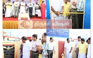 மத்திய அரசு  நிதி கொடுக்காததால் குடிநீர் திட்டங்கள் முழுமையாக  நிறைவேற்ற முடியவில்லை – அமைச்சர் நேரு பேட்டி