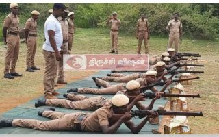 மணப்பாறை துப்பாக்கி பயிற்சி: பொதுநுழைவு மற்றும் கால்நடை மேய்ச்சல் தடை