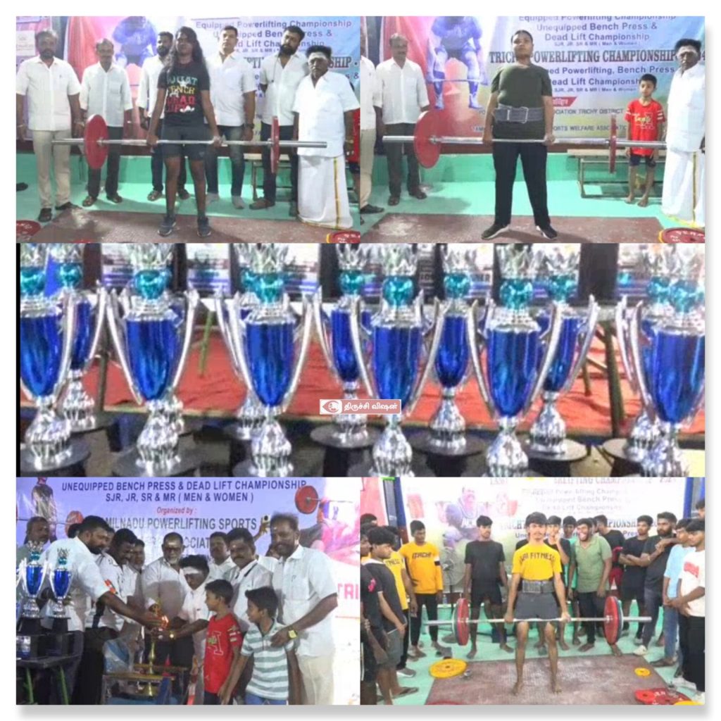 மாநில வலுதூக்கும் போட்டி: தேசிய அளவுக்கு வீரர்கள் தேர்வு