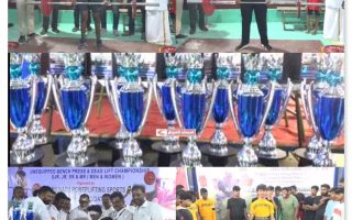 மாநில வலுதூக்கும் போட்டி: தேசிய அளவுக்கு வீரர்கள் தேர்வு