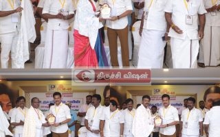 DCM-48: துணை முதல்வர் பிறந்தநாளை முன்னிட்டு திருச்சியில் கோலப்போட்டி.