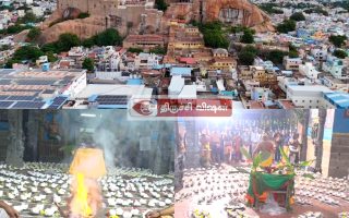 திருச்சி தாயுமானவருக்குக் கார்த்திகை சோமவார சங்காபிஷேகம்!