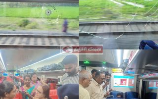 வந்தே பாரத் ரயில் மீது கல்வீசியவர்கள் கைது
