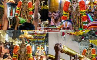 நம்பெருமாள் இன்று நிருமொழித் திருநாள் (பகல் பத்து) 3 ஆம் நாளில் – நாச்சியார் திருமொழிக்காக