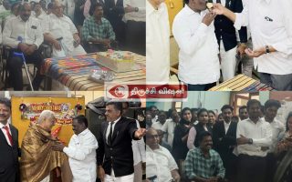 திருச்சிராப்பள்ளி குற்றவியல் வழக்கறிஞர் சங்கம் சார்பில் கிறிஸ்துமஸ் புத்தாண்டு கொண்டாட்டம்  தலைமை நீதிபதி  எம். கிறிஸ்டோபர் பங்கேற்பு