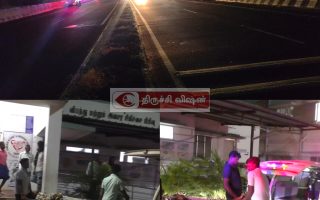 மணப்பாறை அருகே முன்னாள் சென்ற வாகனம் மீது இருசக்கர வாகனம் மோதி விபத்து_இருவர் சம்பவ இடத்திலேயே உயிரிழப்பு.