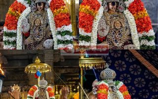 ஸ்ரீரங்கம் பகல் பத்து 9-ஆம் நாள்: முத்தங்கி சேவையில் முத்துக்குறி கேட்க எழுந்தருளினார் நம்பெருமாள்!