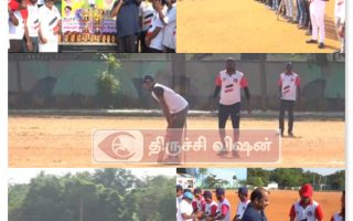 டிடிவி தினகரன் பிறந்தநாளை முன்னிட்டு திருச்சியில் அமமுக கிரிக்கெட் போட்டி தொடக்கம்