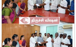 திருச்சி மாநகராட்சியில் மேயர் தலைமையில் பொதுமக்கள் குறைதீர்க்கும் நாள் கூட்டம்