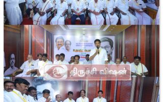 உதயநிதி பிறந்தநாள்: திருச்சியில் திமுக ரத்த தான முகாம்