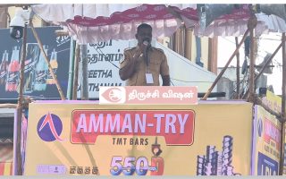 திருச்சி பூர்வீக அமைச்சர் ஜெய்சங்கர் திருவானைக்காவல்–ஸ்ரீரங்கம் கோவில்களில் தரிசனம்