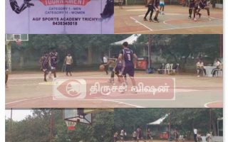 மாவட்ட அளவிலான கூடைப் பந்து போட்டி – 15 அணிகள் பங்கேற்பு