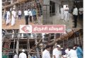 காமராஜர் நூலக கட்டிடப் பணிகளை அமைச்சர் அன்பில் மகேஸ் ஆய்வு