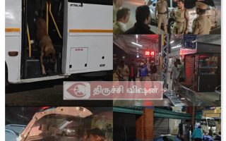 டிசம்பர் 6 முன்னிட்டு திருச்சி முழுவதும் தீவிர காவல் வாகன சோதனை